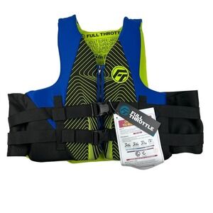 Full Throttle Adult Rapid Dry Life Jacket